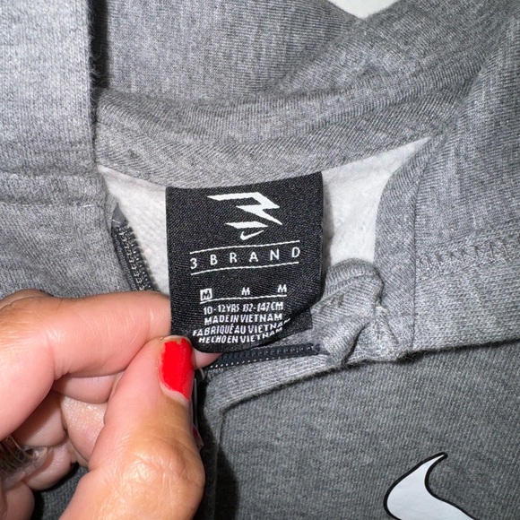 EUC Boys Nike 3Brand Full-zip Hoodie - Picture 2 of 3